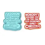 Griswold Family Christmas Cookie Cutter & Stamp #1 | Xmas Vacation Clark