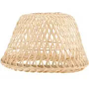 Bamboo Lantern Vintage Lampshade Small Shades Lampshades for Wall Lights Rattan