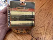 NEW 2002 MONGOOSE FREESTYLE PEGS EXTREME GEAR.MG505.SEALED..CHROME PLATED STEEL