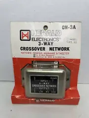 Herald electronics 3-Way Crossover Network 8 ohm 30 Watt CN-3A New Old Stock