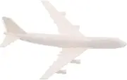 Kisangel Micro Aircraft Model Kit Plastic Scale Model Plane for Display Urban Planning Scene Collectible Mini Plane