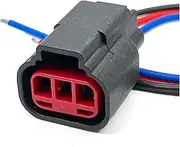 1 Set 3 Pin Crankshaft Camshaft Sensor Electrical Cable Connectors Wire Harness DJ70388F-1.5-21(1 Pc)