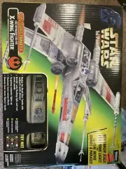 Star Wars POTF Electronic Power F/X Luke Skywalker’s Red Five X-Wing (NEW)