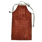 Robust Leather Welding Apron Built to Last with Comfortable Fit Design