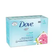 Dove Go Fresh Beauty Bar, Restore 4 Ounce, 4 Pack