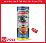 New Yates Ant Flea & Tick Killer Fast Action 600g + Free Shipping