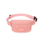 Womens Sport Waist Fanny Bag with Adjustable Belt-Pink
