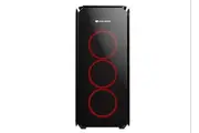 Cougar PURITAS Tempered Glass Mid Tower ATX Case - Black