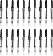 Bagentry 20 Pcs Refillable Universal Fountain Pen Ink Converter Screw-in Style, International Fountain Pen Ink Cartridge Converter, Standard Ink Converter Tool Fit for Most Pens (Caliber 2.6 mm) (20)