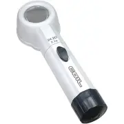 7.1X COIL LED Lighted Hand Held Stand Magnifier - 1.2 Inch Lens