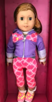 AMERICAN GIRL CREATE YOUR OWN 18" DOLL - LET'S PLAY + ACCESS. - NEW IN BOX