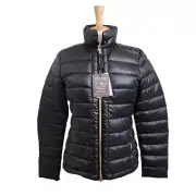 Woolrich John Rich & Bros. Sundance Women's Black Nylon Puffer Jacket Size L