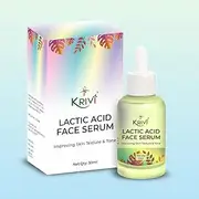 Krivi Herbals Lactic Acid Face Serum Improving Skin Texture & Tone 30ml (Pack Of 1)