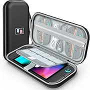 Granarbol Carrying Case for Nintendo Switch 2 2025 & Switch OLED 2021,Portable Travel Case, Protective Hard Shell Pouch Storage Bag with Mesh Pocket for Nintendo Switch Game Accessories, Black