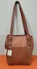 New I Medici Firenze Women's Brown Leather Convertible Shoulder/Tote Backpack