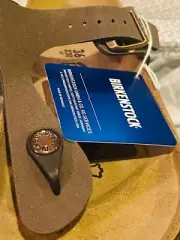 BIRKENSTOCK - GIZEH - 36 - MOCCA - BIRKO FLOR - New In Box.
