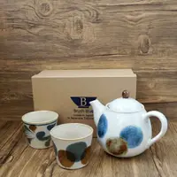 在飛比找蝦皮購物優惠-現貨 日本製 唐草 點點 茶壺組 泡茶壺 陶瓷茶壺 茶壺 茶