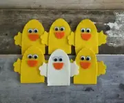 Five Little Ducks Felt Finger Puppet Set