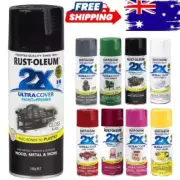 RUST-OLEUM 2X Ultra Cover Paint & Primer Spray Paint 340g Rustoleum Aerosol*