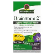 Nature's Answer, Brainstorm 2™, Herbal Combination, 90 Vegetarian Capsules