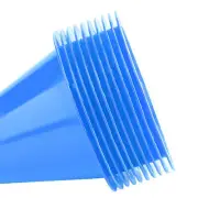 (Blue)10pcs Soccer Training Cone Football Barriers Plastic Marker Holder FF
