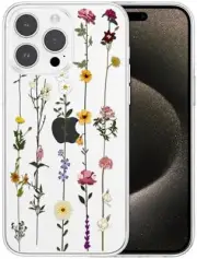Floral Cute Case for iPhone 13 Pro Max 6.7 inch,Soft Slim Bumper Girls Flower Co