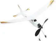 PHENOFICE Assembly Airplane Model Rubber Band ' Glider Toy Handmade Educational Plane for