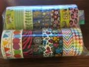 Washi Tape 16 rolls .59 in various patterns