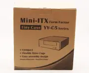 NEW Mini-ITX Form Factor Tyne Case YY-C5 Series - Black