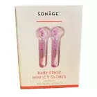 Sonage Baby Frioz Mini Icy Globes Facial Massage Rollers New In Box depuff $54