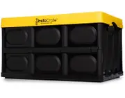 Insta Crate Collapsible Car Storage Container Yellow 46 Litre - Free Delivery