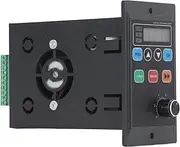 3KW VFD Inverter Mini Motor, CNC Spindle Motor Controls 400Hz 13A Single Phase Input, 3 Phase Output, LED Digital Display Panel, Strong Load Capacity, Wide Application,