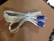 10 Feet KVM Switch Computer Cable Set For VGA PS2 Keyboard Mouse US