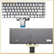 For HP PavilionStar 14-ce 14-ce1002 TPN-Q207 Keyboard with Backlight Laptop Case
