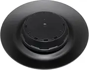 1PC 144mm/68mm Center Cap HUB Cover Emblem Spoke Wheel OEM A000 400 1100 Compatible for Benz C190 AMG GT/GTS 2016-2018(1PC-Black)