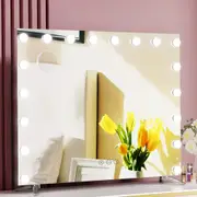 Makeup Mirror with Light LED Hollywood Mounted Wall Mirrors Cosmetic