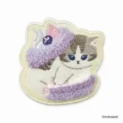 Mofusand Pastel Macaron Meow Badge