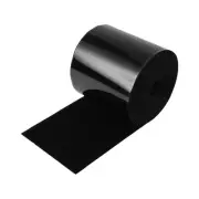 1 Pc Universal Hook and Loop Tape Adhesive Back Black 16.40ftx4.33"