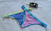 Bonds WUHCW 10K Ladies Hipster Gee G-String Brief 2 Pack Plain/Plain Size 16 New