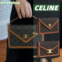 在飛比找蝦皮購物優惠-Celine Celine 作為領帶鏈 TRIMPHE 鏈錢