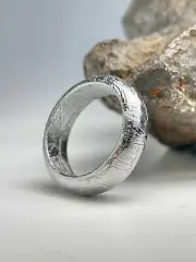 5.3g METEORITE MUONIONALUSTA RING US 5 1/2 #MET41