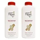 Scented Talcum Powder Pack of 2 7 Ounce Astringent with Cocktail Shaker Lid