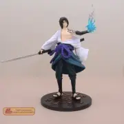 Anime ninja Shippuden Uchiha Sasuke Chidori cursed seal Figure Statue Toy Gift