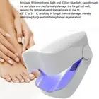 Nail Fungus Light Cleaning Device For Damaged Discolored Thick Toenails Toenail