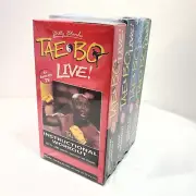 Billy Blanks' Tae Bo Live! Original 4 VHS Tape Workout Set 'As Seen On TV' 1999