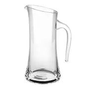 Wilmax England Crystalline 650ml Glass Jug Water Container Pitcher w/ Handle CLR