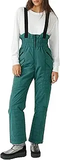 [Yousify] Womens Snow Pants Insulated Waterproof Winter Ski Bibs Overalls Snow Bibs S-2XL