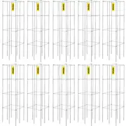 VEVOR Tomato Cages Plant Support Cages 10 Packs Square Steel 3.8 FT for Garden