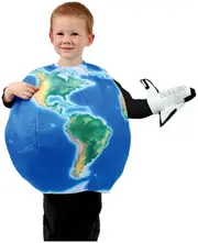 Earth In Space Globe World Geography Child Toddler Boys Costume