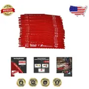 Versatile 25-Pack 6-Inch 6/12 TPI Reciprocating Saw Blades for Tough Cuts